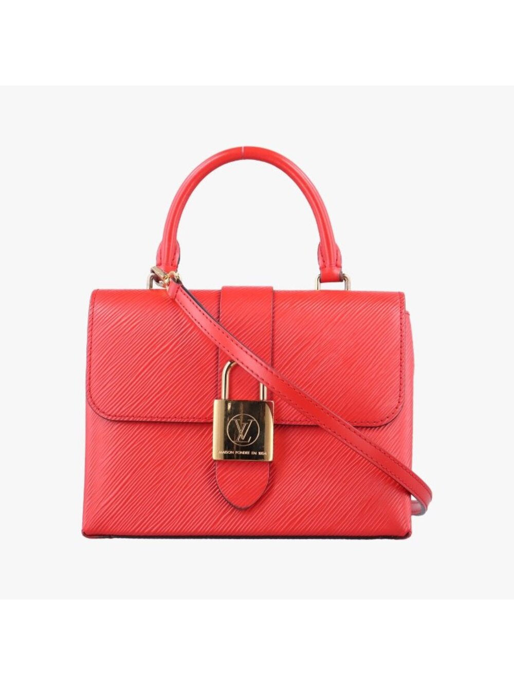 Louis Vuitton Locky BB Red Shoulder Bag